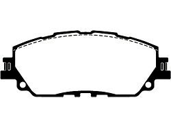 EBC Brakes Redstuff Brake Pad Sets Fronts Only 