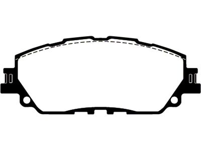EBC Brakes Redstuff Brake Pad Sets Fronts Only - DP32378C
