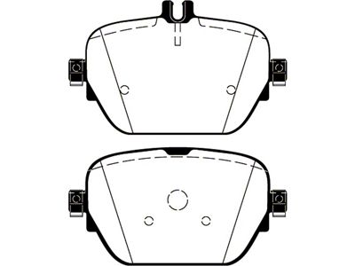 EBC Brakes Yellowstuff Brake Pad Sets Rears Only - DP42314R