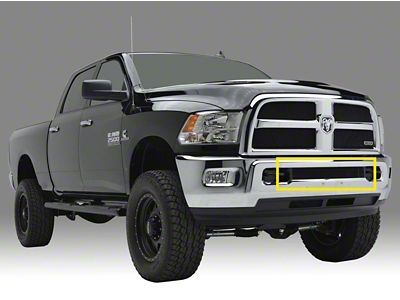 T-REX Grilles Sport Series Bumper Grille; Small Mesh; Mild Steel; Black; 1 Pc; Replacement; - 47452