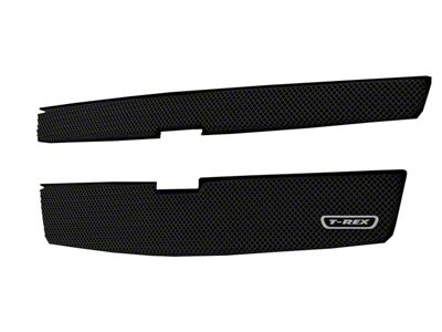 T-REX Grilles Sport Series Grille; Small Mesh; Mild Steel; Black; 2 Pc; Overlay; - 46055