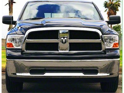 T-REX Grilles Sport Series Grille; Small Mesh; Mild Steel; Black; 4 Pc; Bolt-On; - 46456