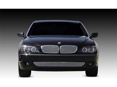 T-REX Grilles Sport Series Grille; Small Mesh; Stainless Steel; Chrome; 2 Pc; Replacement; - 44998