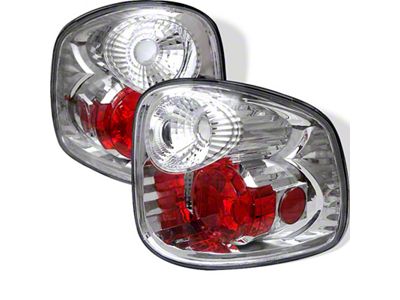 Spyder Auto Ford F150 Flareside 97-03 Euro Style Tail Lights Chrome - 5003386