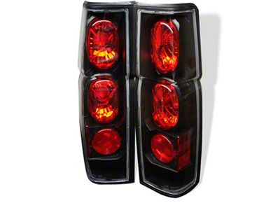 Spyder Auto Nissan Hardbody 86-97 Euro Style Tail Lights Black ALT-YD-NH86-BK - 5006875