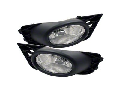 Spyder Auto Honda Civic 09-11 4Dr OEM Fog Lights W/Switch- Clear - 5020697
