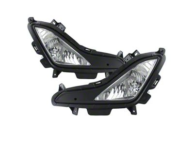 Spyder Auto Hyundai Elantra 2014+ OEM Style Fog Lights W/Switch Clear - 5080462