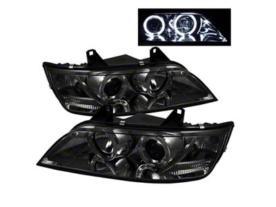 Spyder Auto BMW Z3 96-02 Projector Headlights LED Halo Smoke High - 5009104
