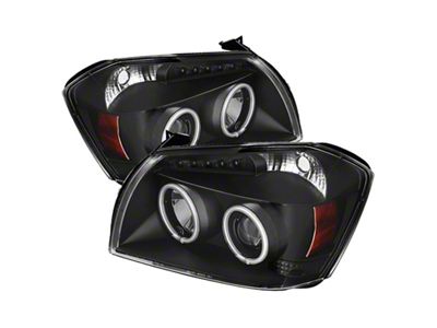 Spyder Auto Dodge Magnum 05-07 Projector Headlights CCFL Halo LED Blk - 5009852