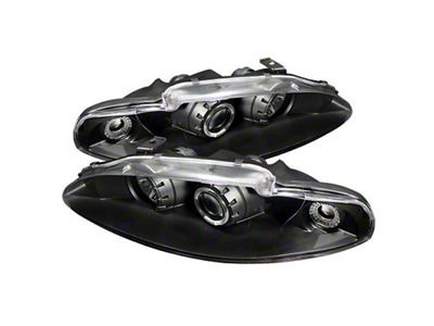 Spyder Auto Mitsubishi Eclipse 95-96 Projector Headlights LED Halo Black High - 5011428