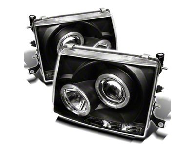 Spyder Auto Toyota Tacoma 97-00 Projector Headlights LED Halo LED Black - 5011947