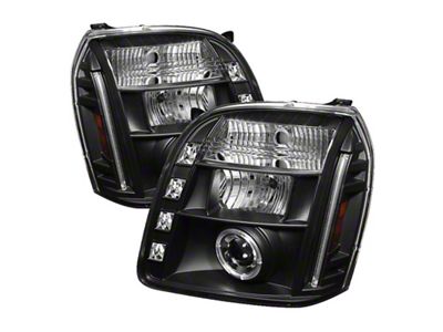 Spyder Auto GMC Yukon 07-14/GMC Yukon Denali 07-14 Projector Headlights LED Halo - 5029331