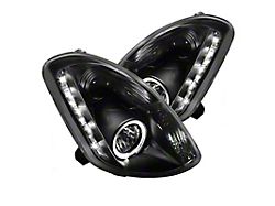 Spyder Auto Infiniti G35 03-04 4DR Projector Halogen - LED Halo - 5031747