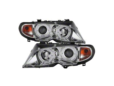 Spyder Auto BMW E46 3-Series 02-05 4DR Projector Headlights 1PC LED - 5042408