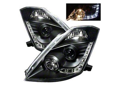 Spyder Auto Nissan 350Z 03-05 Projector Headlights Halogen Model Only - 5064738