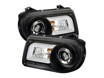 Spyder Auto Chrysler 300C 05-10 Projector Headlights LED DRL Black High/Low - 5075659