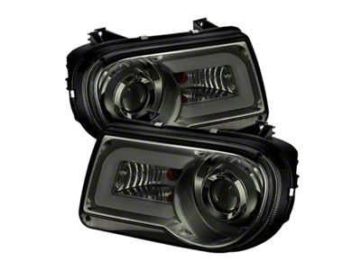Spyder Auto Chrysler 300C 05-10 Projector Headlights LED DRL Smoke High/Low - 5075673