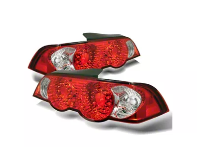 Spyder Auto Acura RSX 02-04 LED Tail Lights Red Clear ALT-YD-ARSX02-LED-RC - 5000385