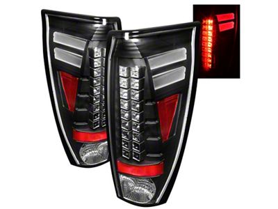 Spyder Auto Chevy Avalanche 02-06 LED Tail Lights Black ALT-YD-CAV02-LED-BK - 5001061