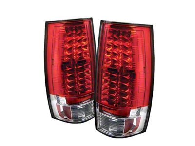 Spyder Auto Chevy Suburban/GMC Yukon/Yukon Denali 07-14 LED Tail Lights Red - 5002150
