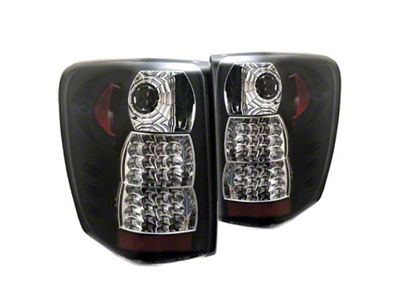 Spyder Auto Jeep Grand Cherokee 99-04 LED Indicator LED Tail Lights Black - 5005656