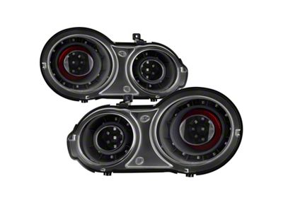 Spyder Auto 09-15 Nissan GTR LED Tail Lights Black ALT-YD-NGTR09-LED-BK - 5083265