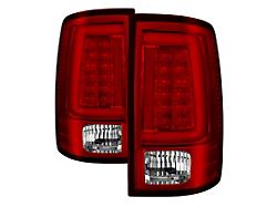 LED Tail Lights - Red (13-14 Dodge Ram 1500)