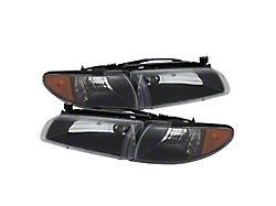 Crystal Headlights w/ Amber Corner (97-03 Pontiac Grand Prix)