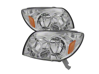 Xtune Toyota 4Runner 03-05 Crystal Headlights Chrome HD-JH-T4R03-AM-C - 9023576