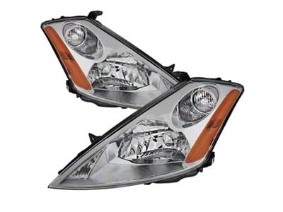 Xtune Nissan Murano 03-07 Not Hid Model Crystal Headlights Chrome - 9023606