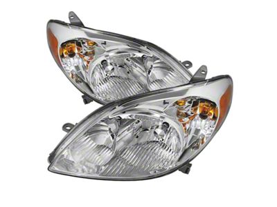 Xtune Toyota Matrix 03-08 Crystal Headlights Chrome HD-JH-TM03-AM-C - 9023729