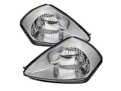Xtune Mitsubishi Eclipse 00-05 Crystal Headlights Chrome HD-JH-ME00-C - 9023958