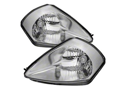 Xtune Mitsubishi Eclipse 00-05 Crystal Headlights Chrome HD-JH-ME00-C - 9023958