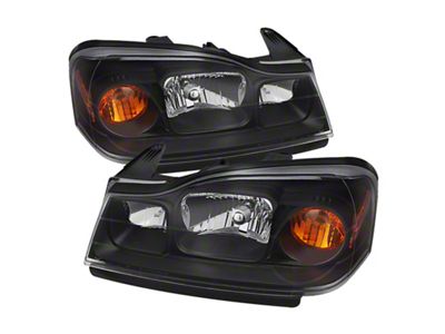 Xtune Saturn Vue 06-07 Crystal Headlights Black HD-JH-SVUE06-AM-BK - 9024030