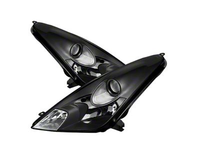 Xtune Toyota Celica 00-05 Crystal Headlights Halogen Model Only Black - 9024054
