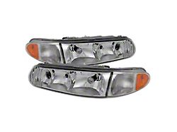 Crystal Headlights Chrome HD-JH-BUCEN97-AM-C (97-05 Buick Century, 97-04 Regal)