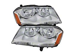 Crystal Headlights Chrome (08-14 Dodge Avenger)