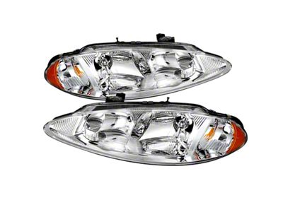 Xtune Dodge Intrepid 98-04 Crystal Headlights Chrome HD-JH-DIN98-AM-C - 9025358