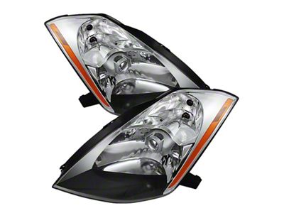 Xtune Nissan 350Z 03-05 Hid Model Only Crystal Headlights Chrome - 9025532
