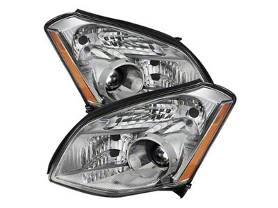 Xtune Nissan Maxima Halogen Only 07-08 Crystal Headlights Chrome HD-JH-NM07-AM-C - 9025556