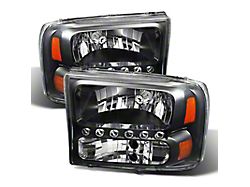 Xtune Ford F250 F350 Super Duty 99-04 1Pc Headlights w/ - 9026164