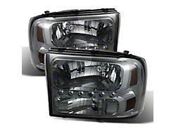 Xtune Ford F250 F350 Super Duty 99-04 1Pc Headlights w/ - 9026188