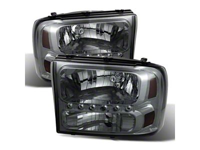 Xtune Ford F250 F350 Super Duty 99-04 1Pc Headlights w/ - 9026188