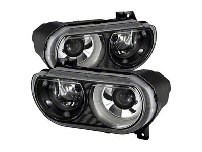 Xtune Dodge Challenger 08-14 Xenon Hid Model Only Projector Headlamps - 9027277