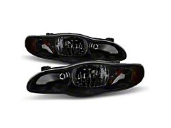 Xtune Chevy Monte Carlo 00-05 OEM Style Headlights Black Smoked - 9028939