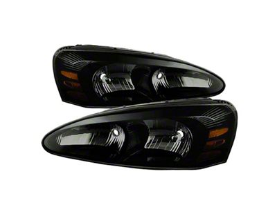 Xtune Pontiac Grand Prix 04-08 Crystal Headlights Black Smoke HD-JH-PGPRIX04-AM-BSM - 9029400