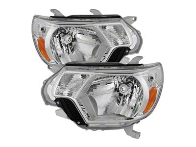 Xtune Toyota Tacoma 2012-2015 OEM Style Headlights Chrome HD-JH-TTA12-AM-C - 9031083