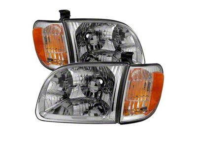 Xtune Toyota Tundra Regular/Access 00-04 OEM Style Headlights & Corner - 9033315