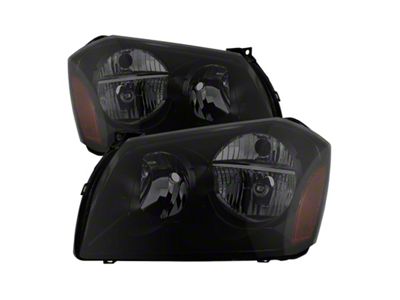 Xtune Dodge Magnum 05-07 Crystal Headlights Black Smoked HD-JH-DMAG05-AM-BSM - 9033414