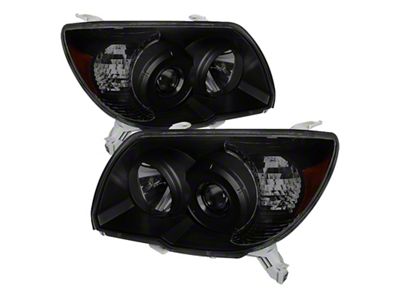 Xtune Toyota 4Runner 06-09 Crystal Headlights Black Smoked HD-JH-T4R06-AM-BSM - 9033421